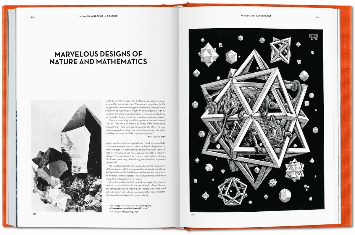 The Magic Mirror of M.C. Escher book inside