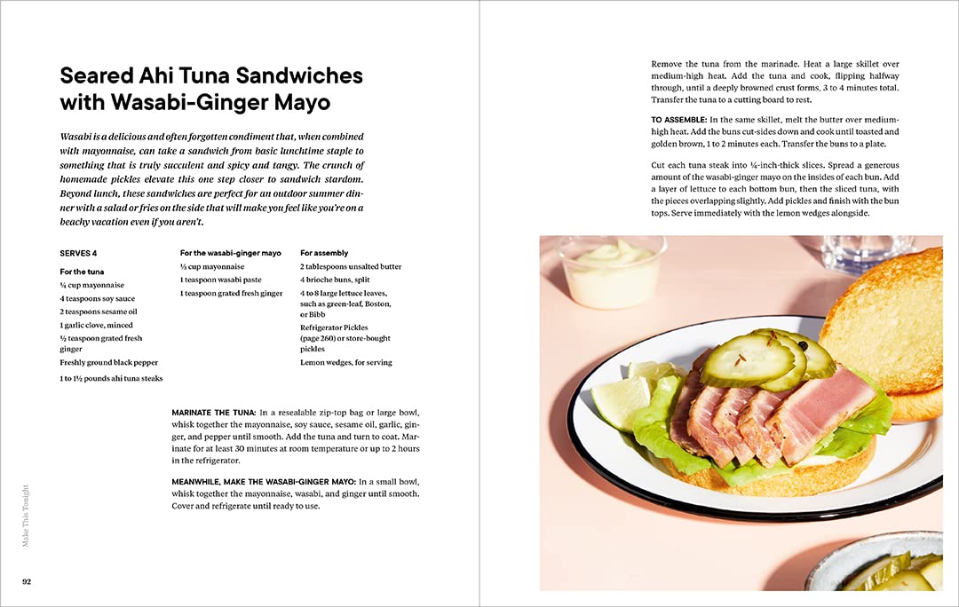 Make this tonight book inside