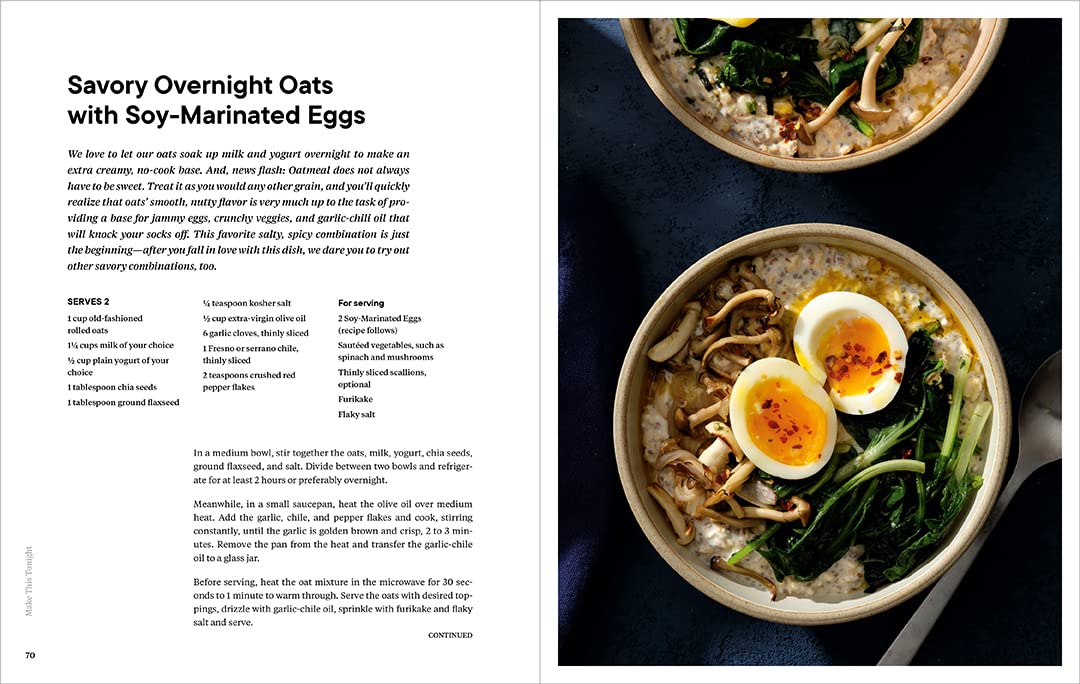 Make this tonight book inside