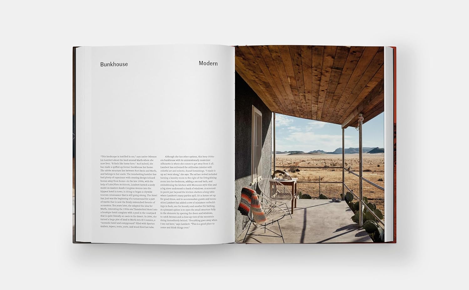 Marfa Modern book inside