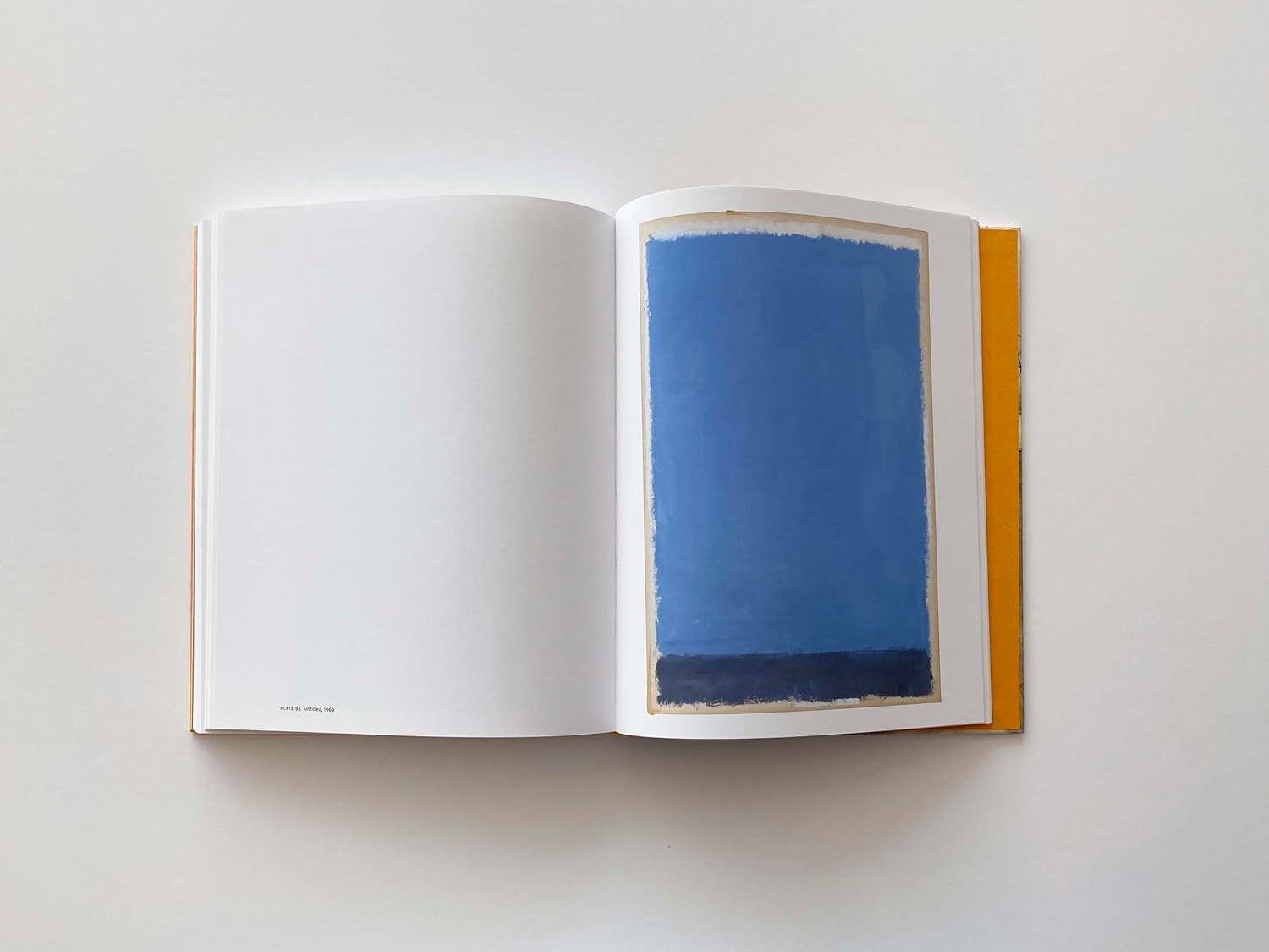 Mark rothko paintings paper book inside