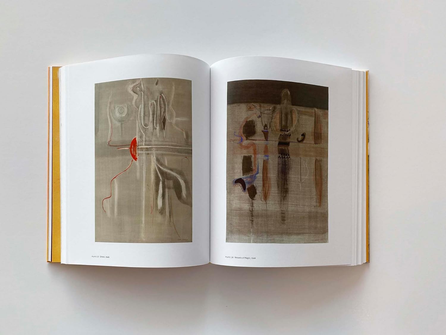 Mark rothko paintings paper book inside