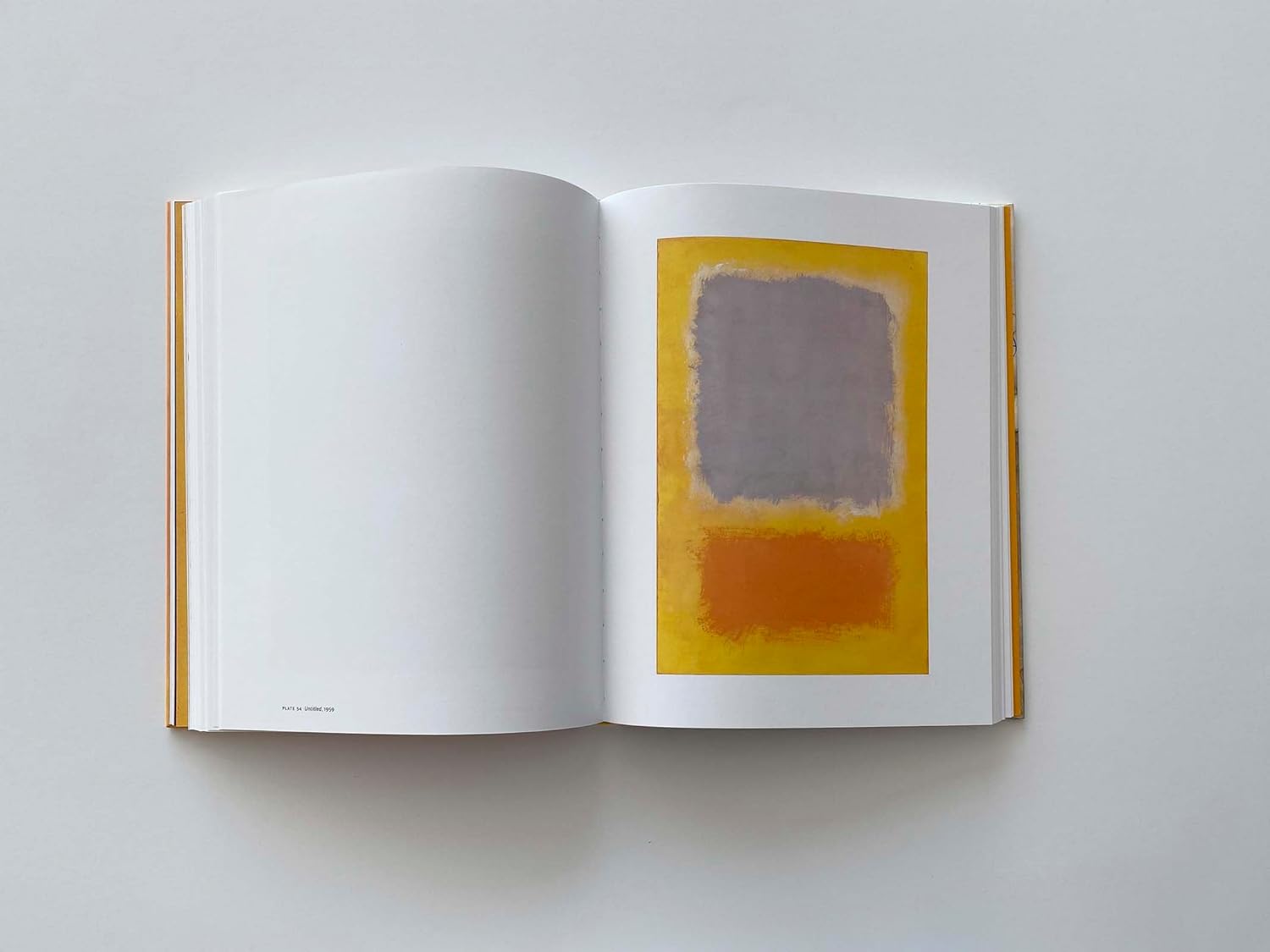 Mark rothko paintings paper book inside