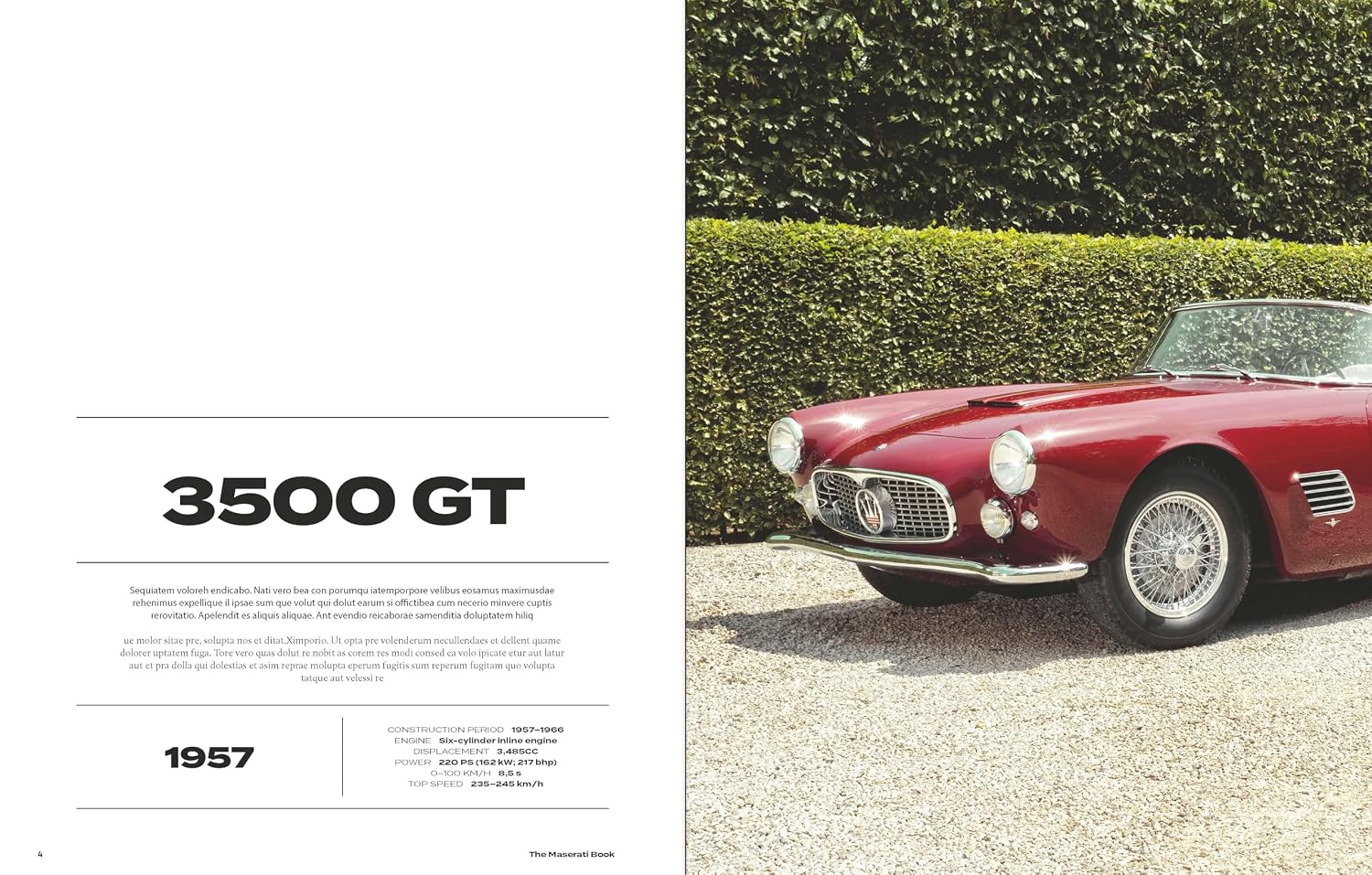 The Maserati Book inside
