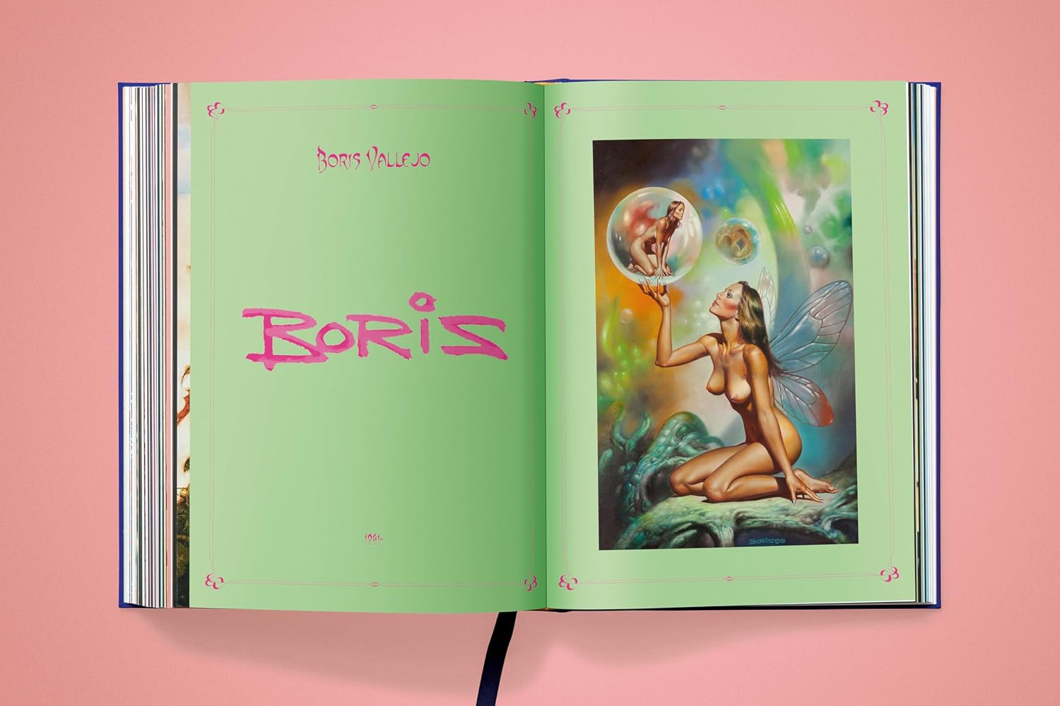 Masterpieces of Fantasy Art book inside