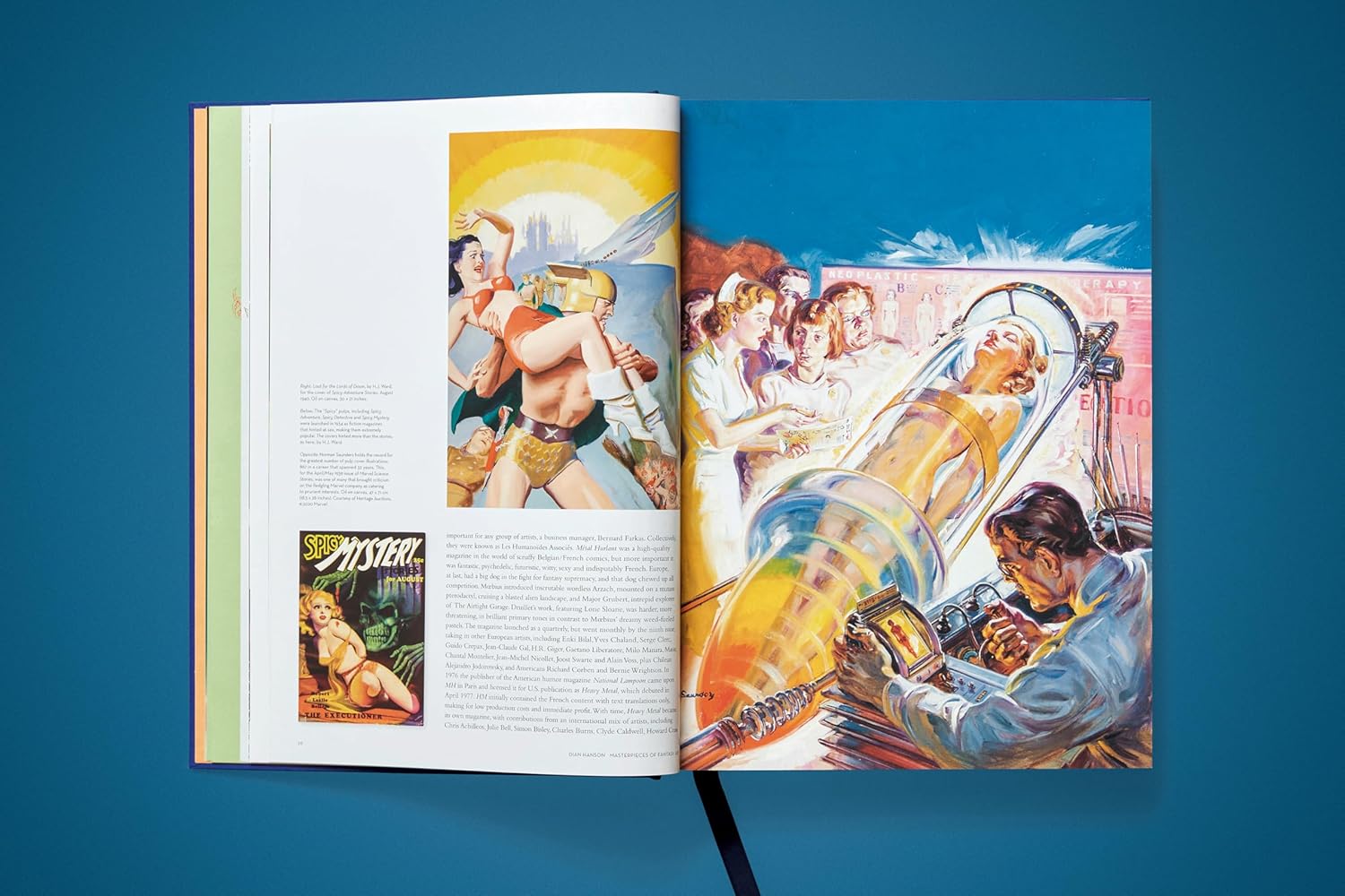 Masterpieces of Fantasy Art book inside