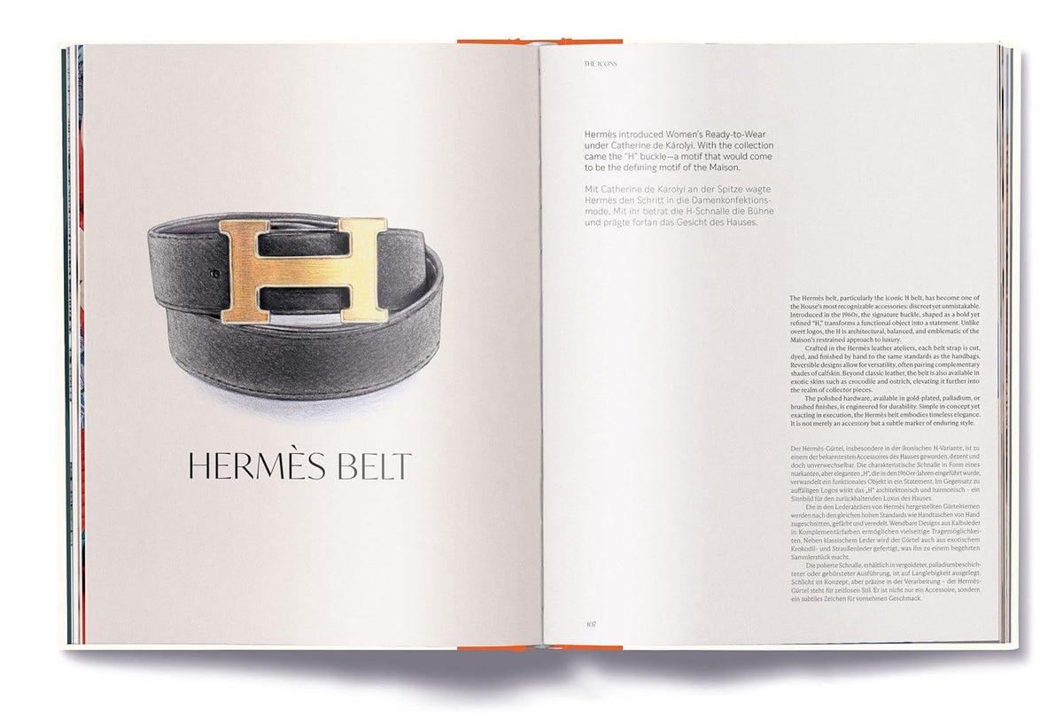 Masters of Fashion: Hermès book inside