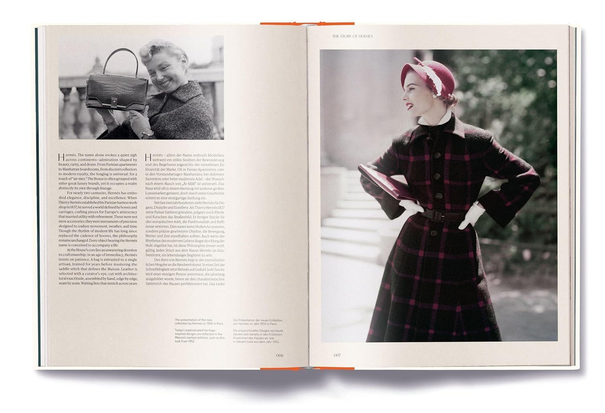 Masters of Fashion: Hermès book inside