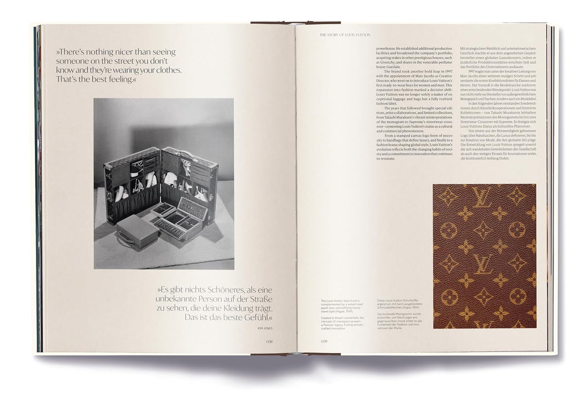 Masters of Fashion: Louis Vuitton book inside