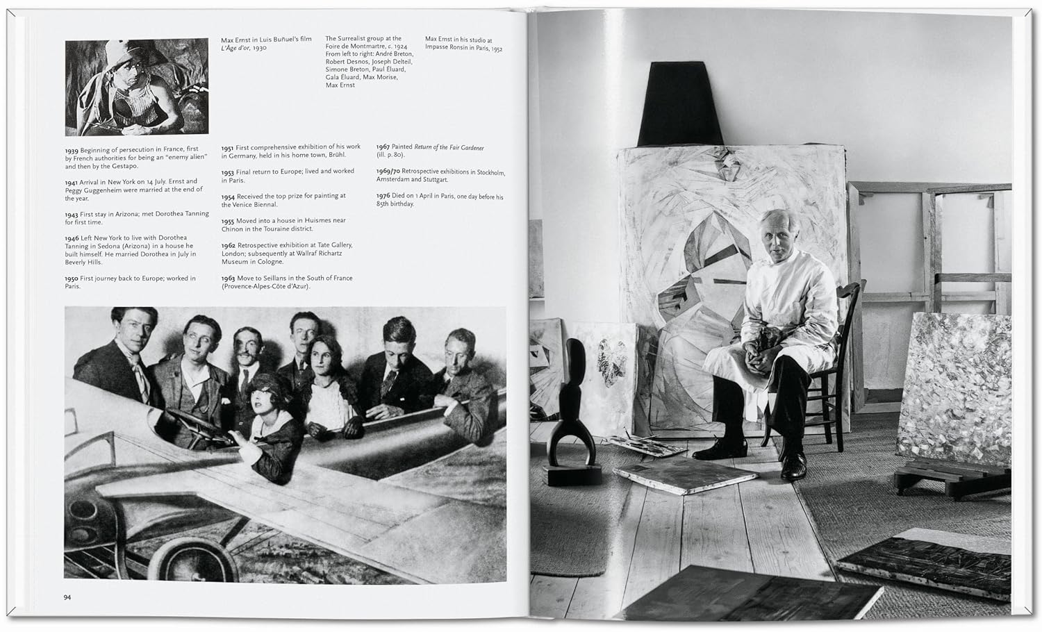 Max ernst book inside