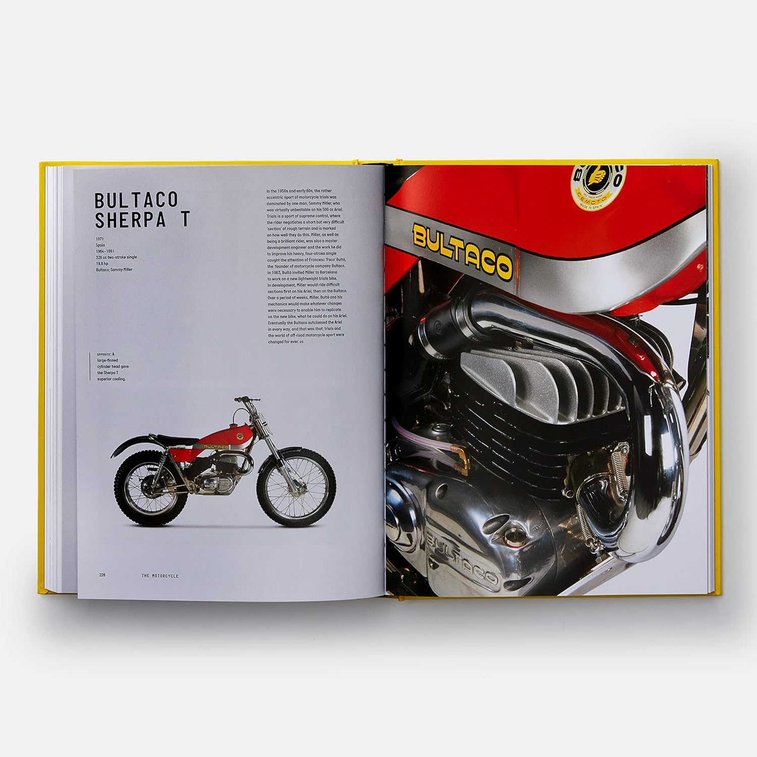 Motorcycle book inside