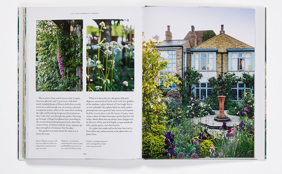 The New Romantic Garden book inside
