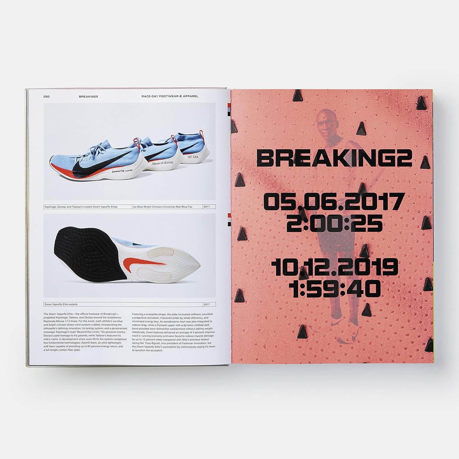 Nike better temporary book inside