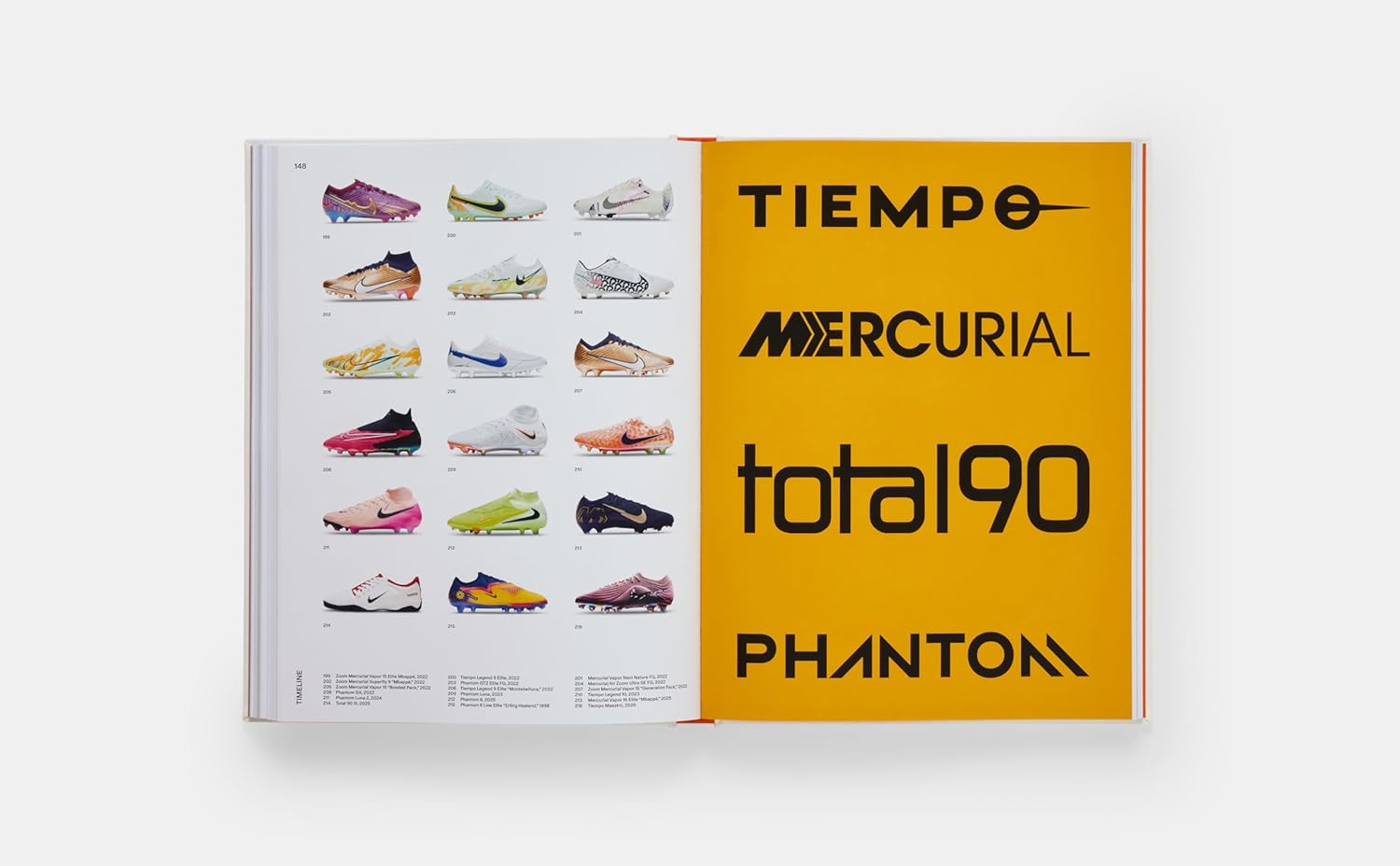Nike Football Boots book inside