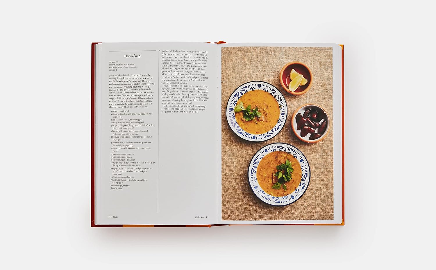 The North African Cookbook inside