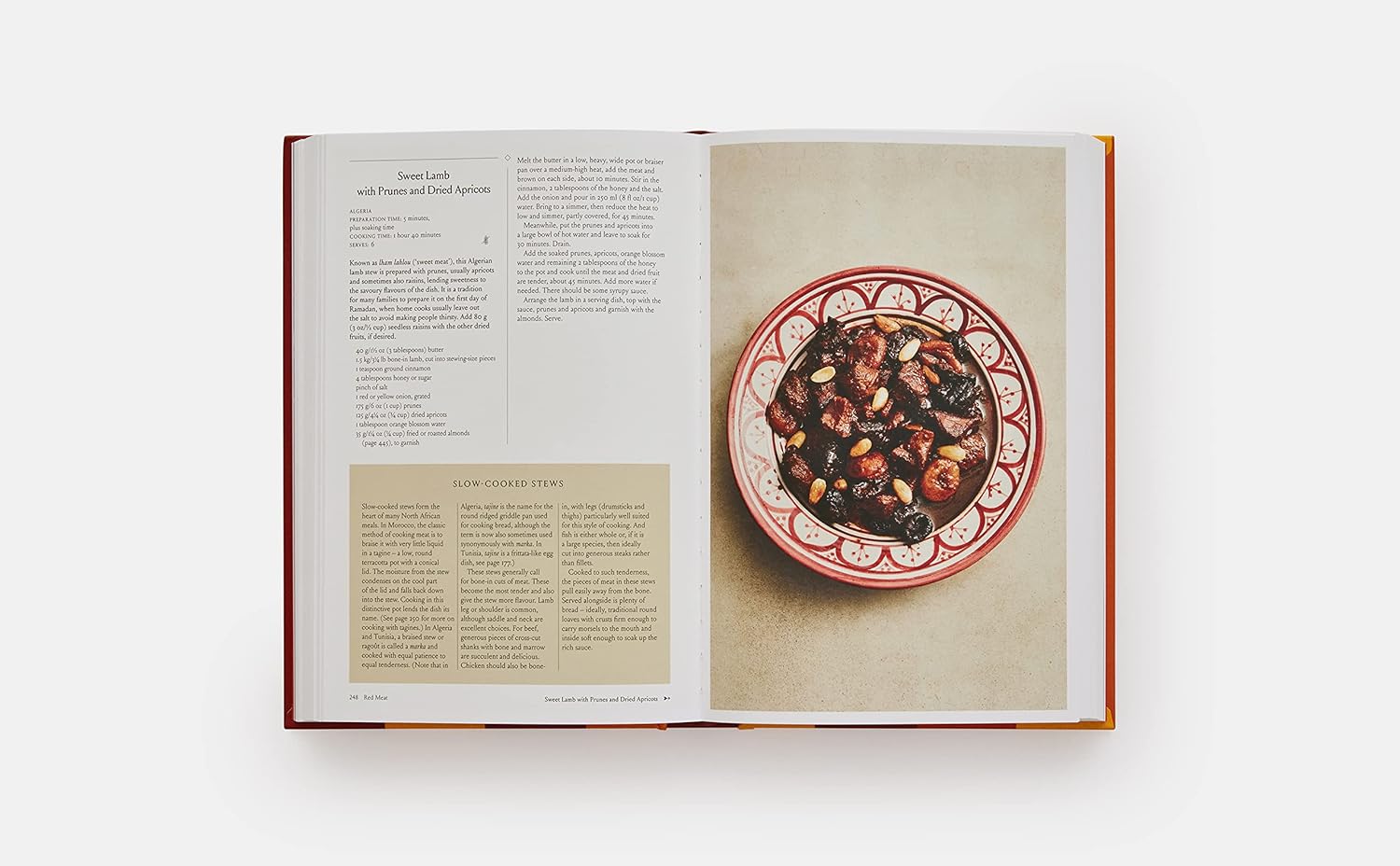 The North African Cookbook inside