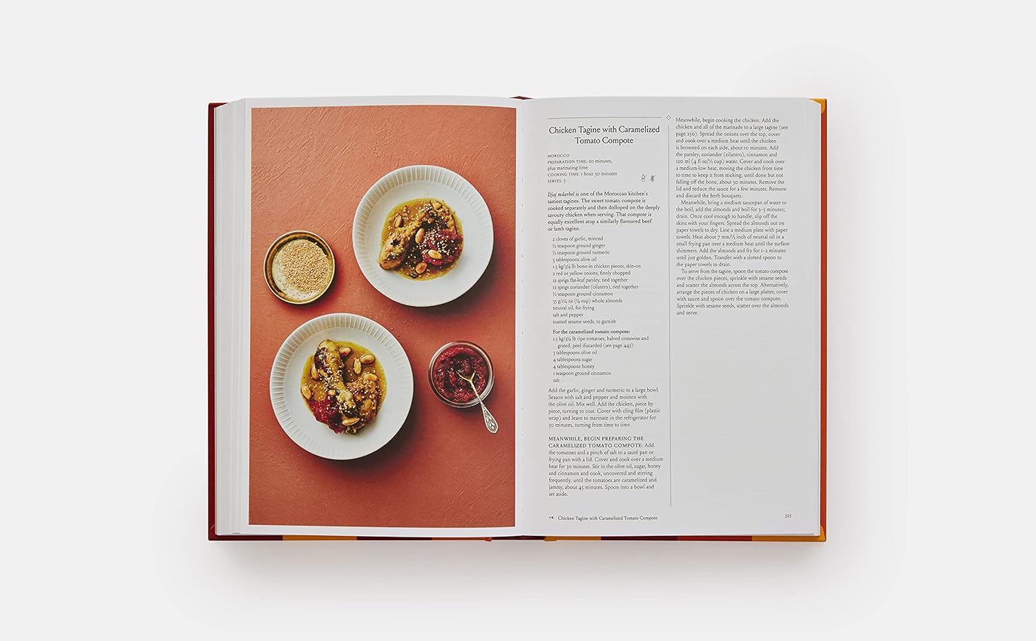 The North African Cookbook inside