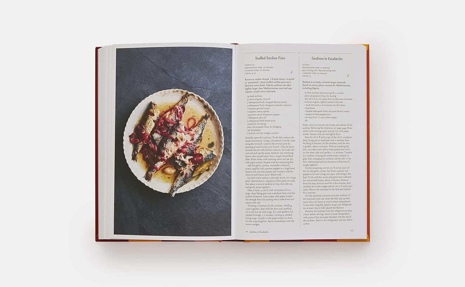 The North African Cookbook inside