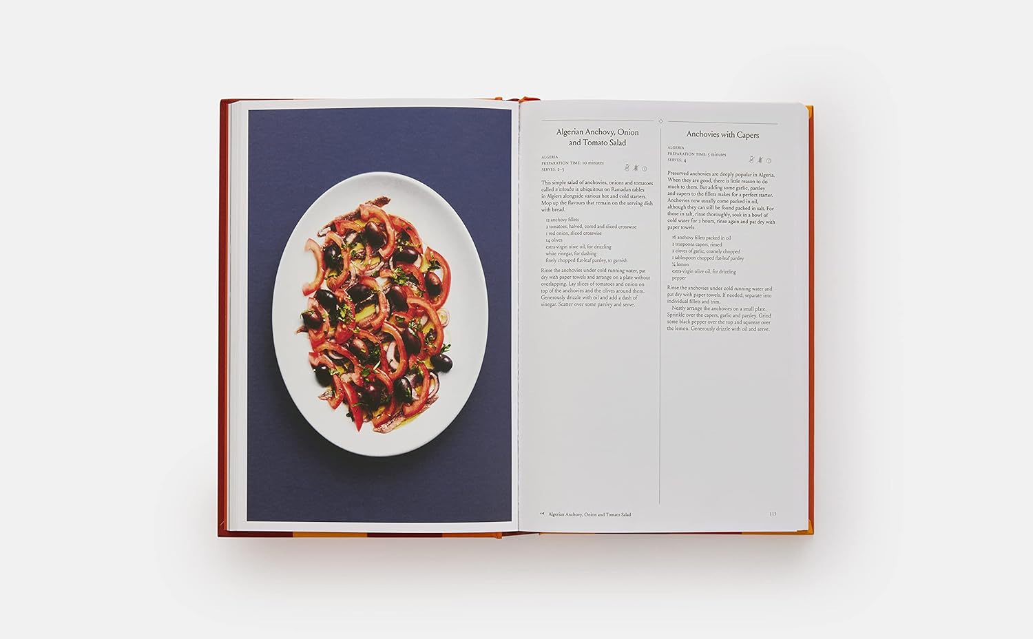 The North African Cookbook inside