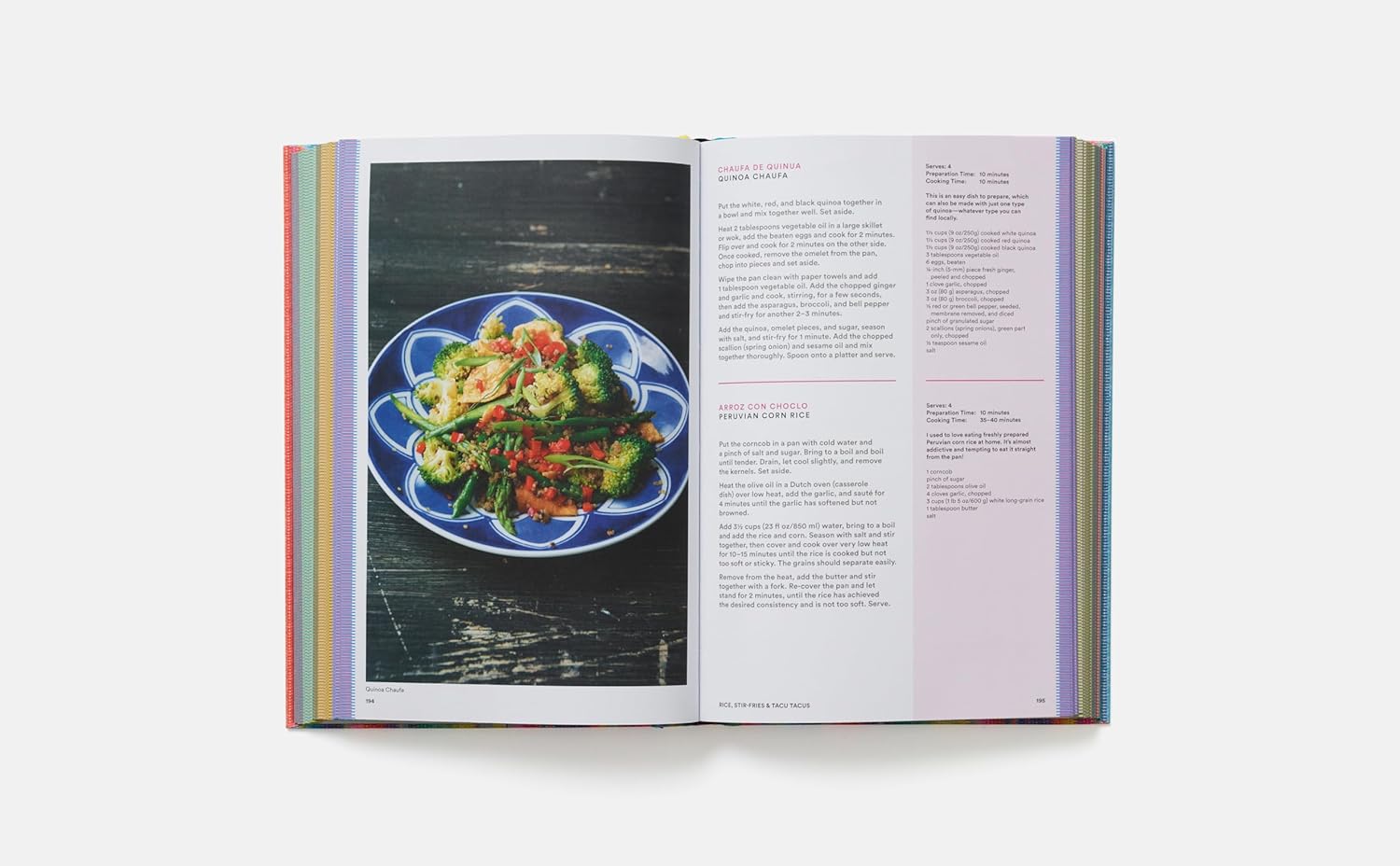 Peru cookbook inside