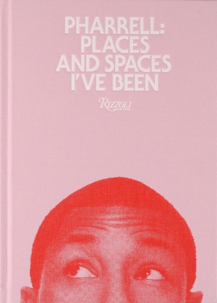 Pharrell: Places and Spaces I've Been book pink cover