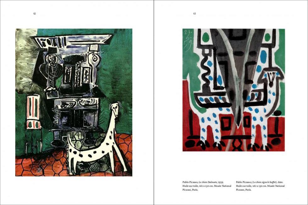 Picasso dogs book inside
