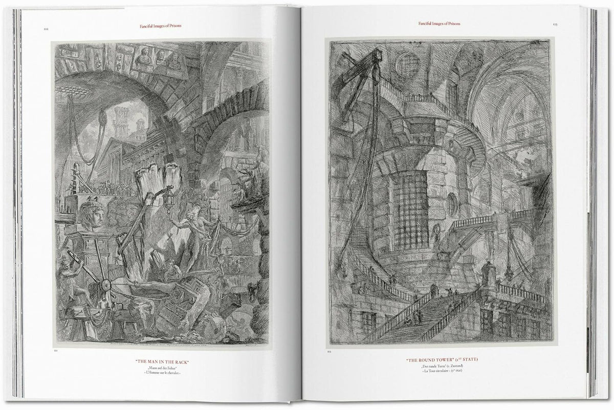 Piranesi: the Complete Etchings book inside