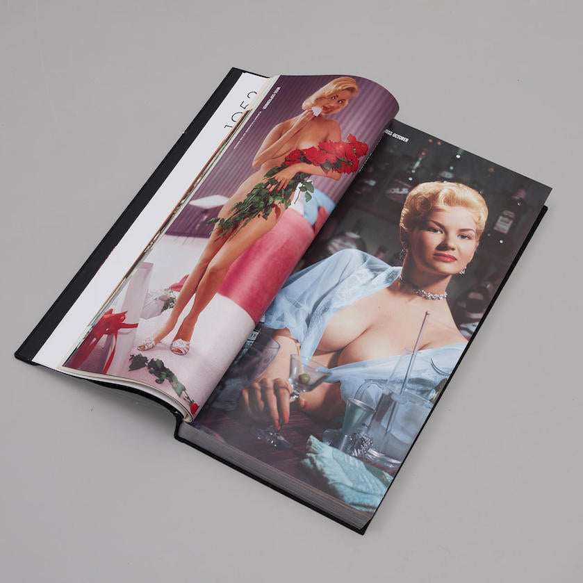 Playboy complete centerfolds book open