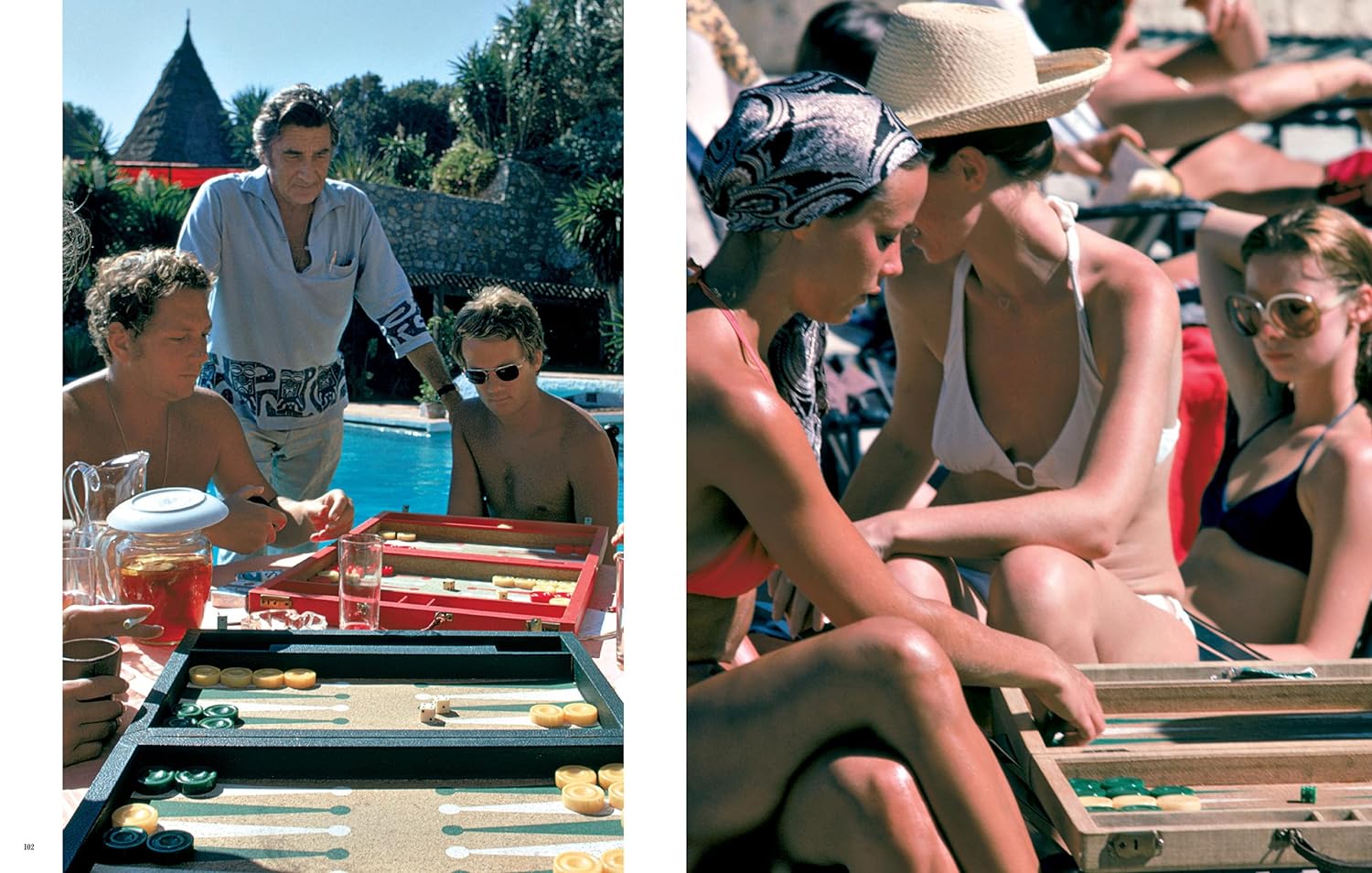 Poolside slim aarons book inside