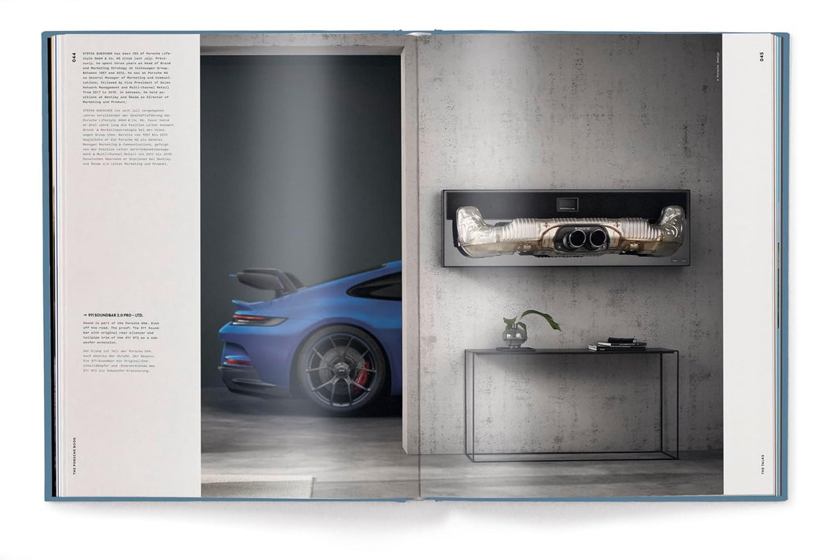 The Porsche Book inside