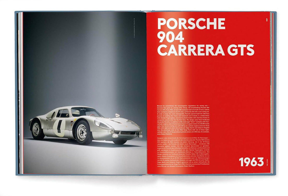 The Porsche Book inside