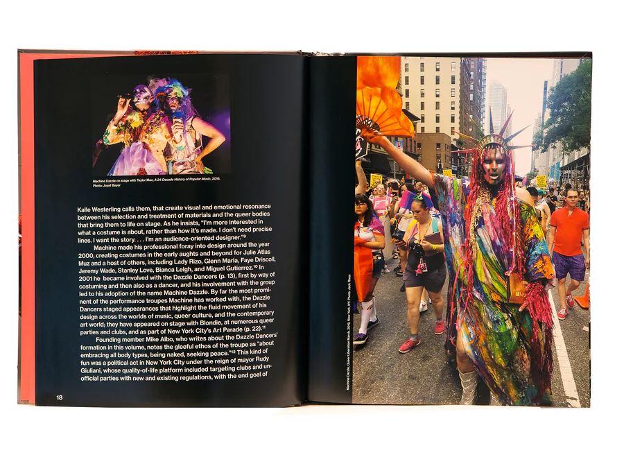 Queer maximalism x machine dazzle book inside