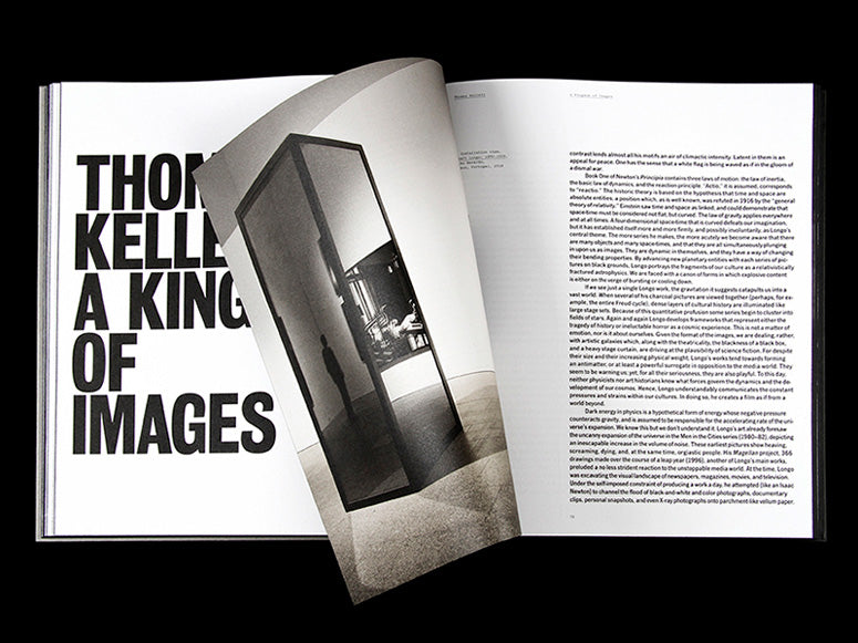 Robert longo charcoal book inside