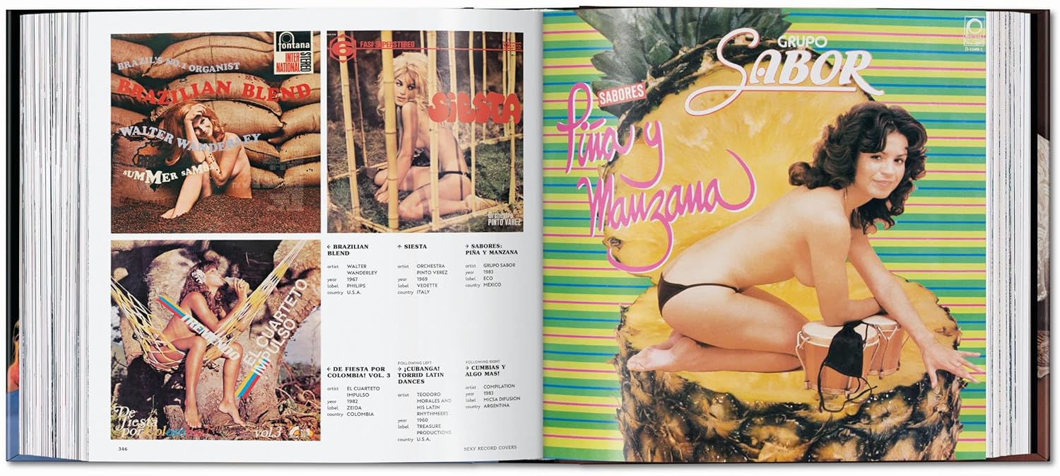 Sexy Record Covers book inside