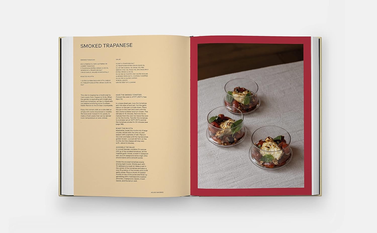 Slow Food, Fast Cars book inside