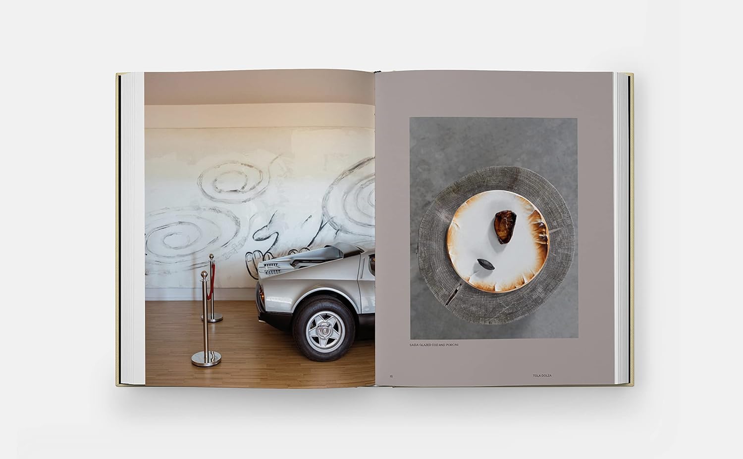 Slow Food, Fast Cars book inside