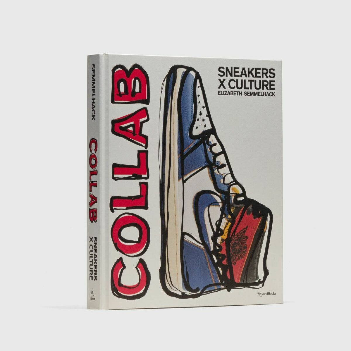 Sneakers culture collab book side