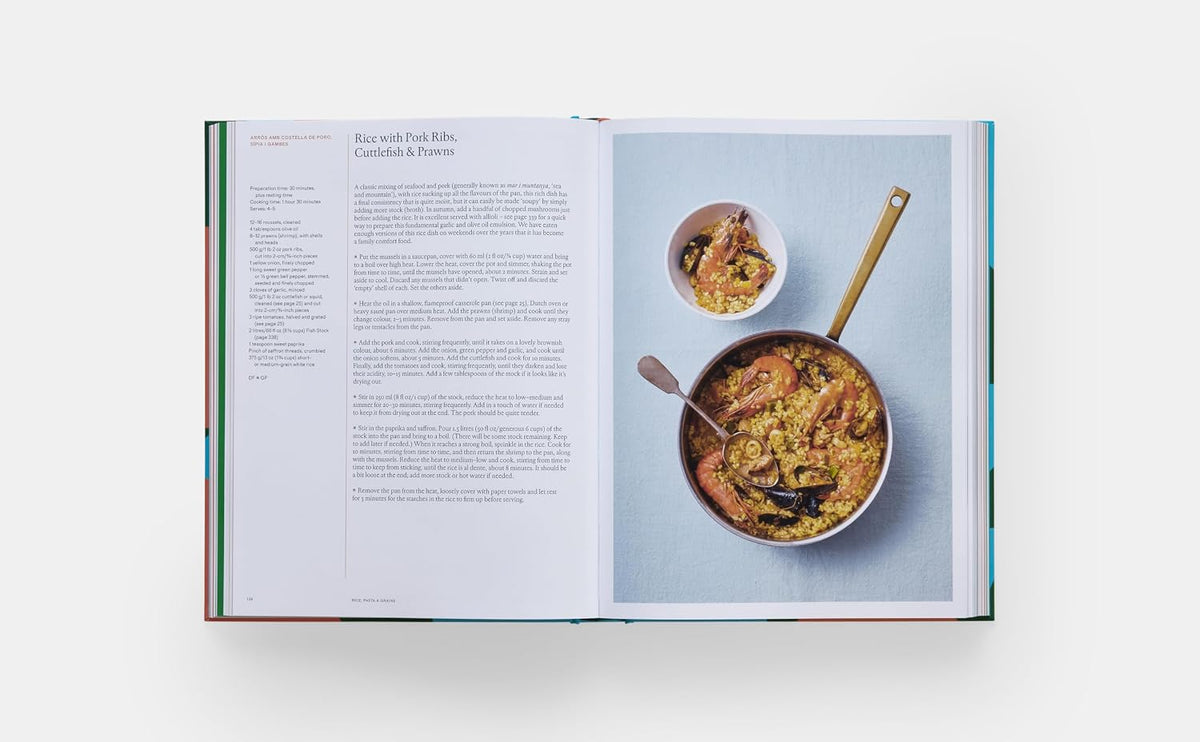 The Spanish Mediterranean Islands Cookbook inside