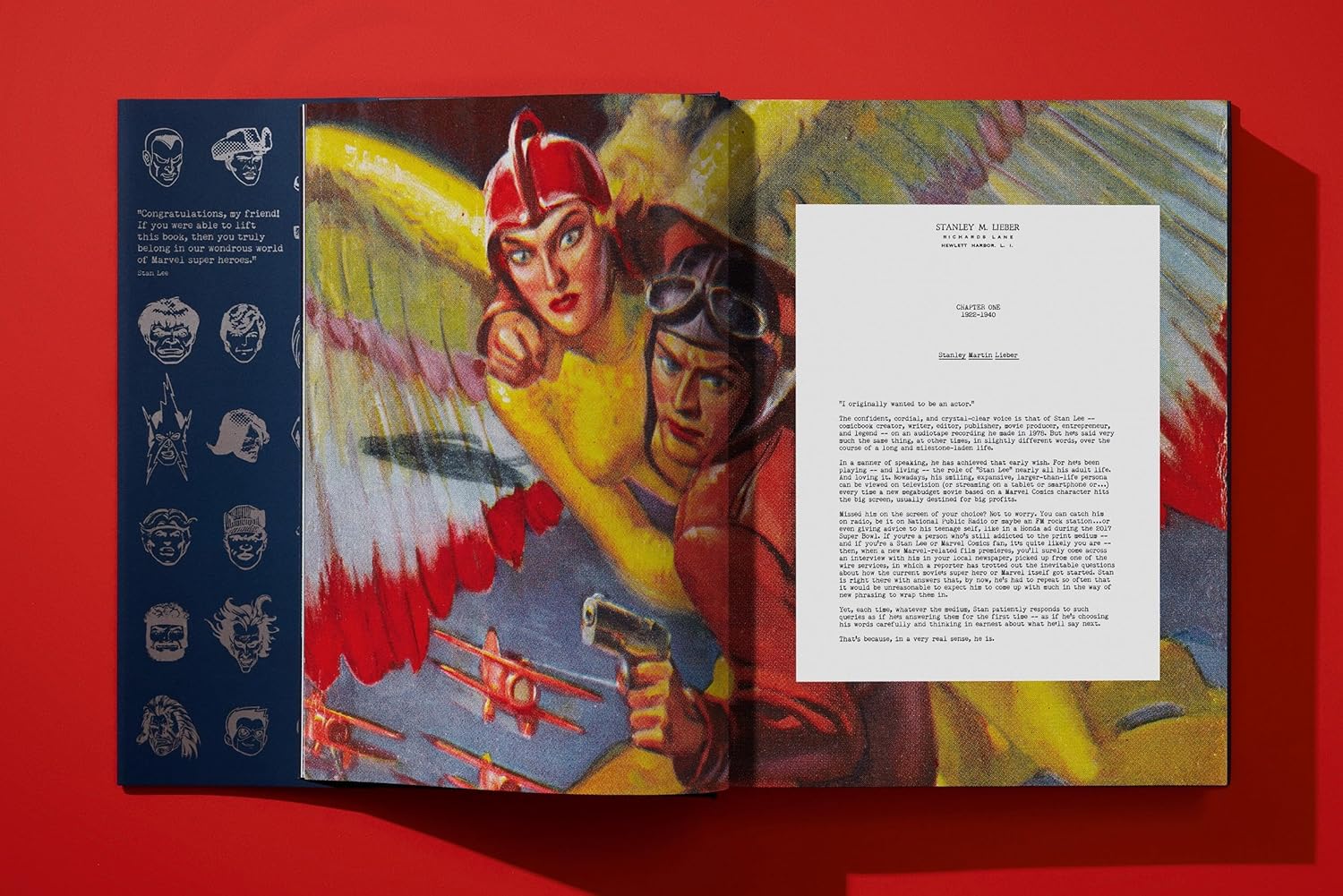 The Stan Lee Story book inside