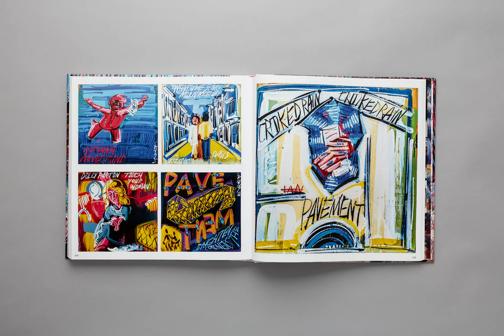 The Steve Keene Art Book inside