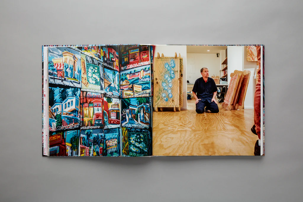 The Steve Keene Art Book inside