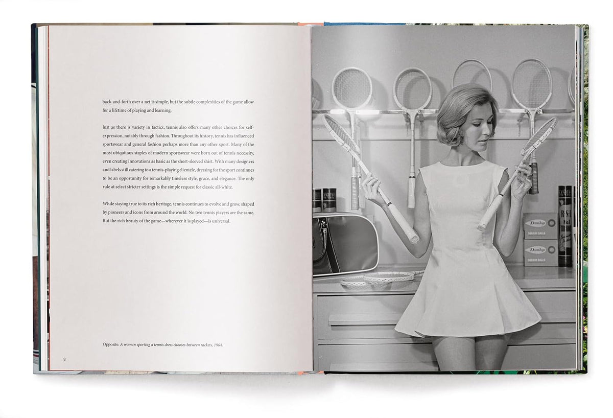 The Stylish Life: Tennis book inside