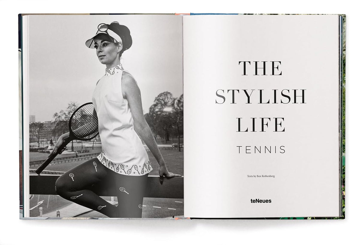 The Stylish Life: Tennis book inside