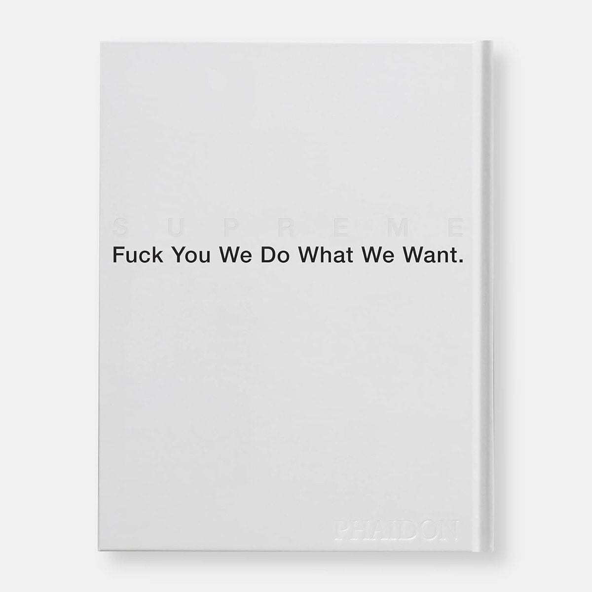 Supreme book back