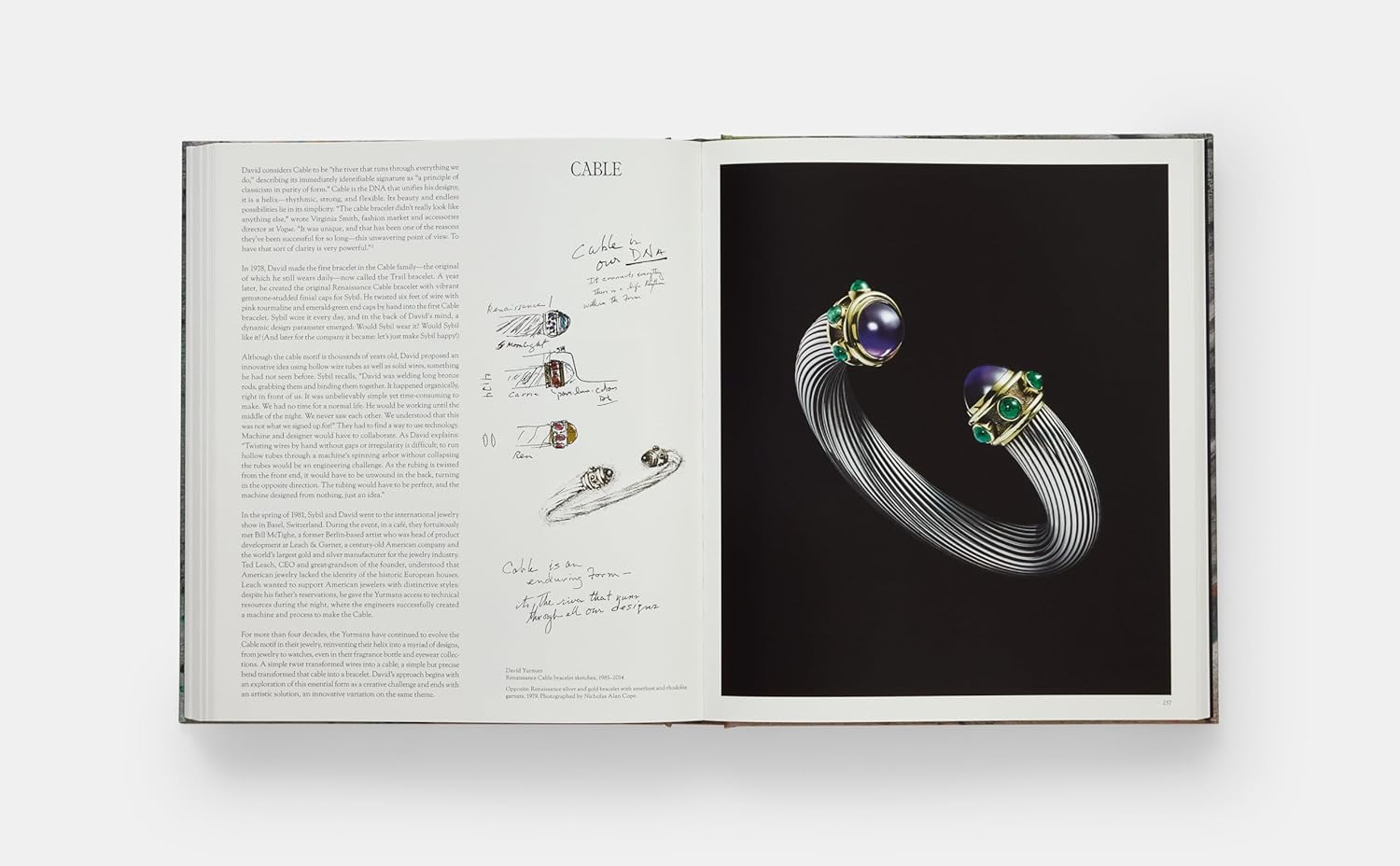 Sybil and David Yurman: Artists and Jewelers book inside