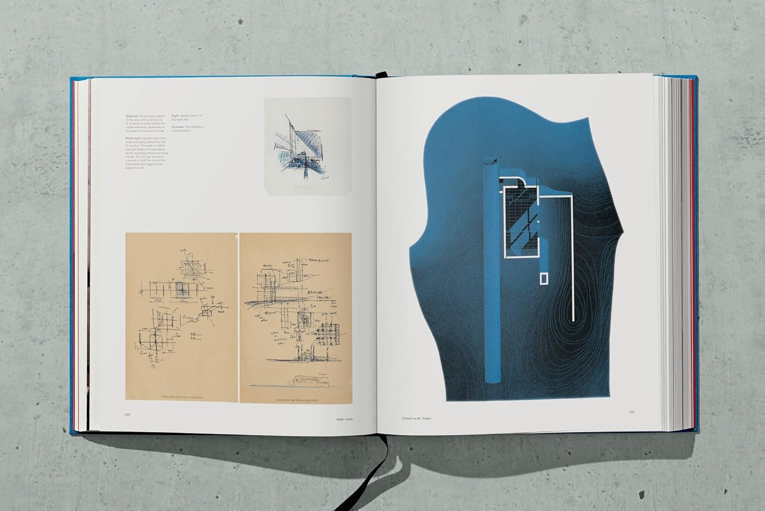 Tadao Ando Drawings book inside