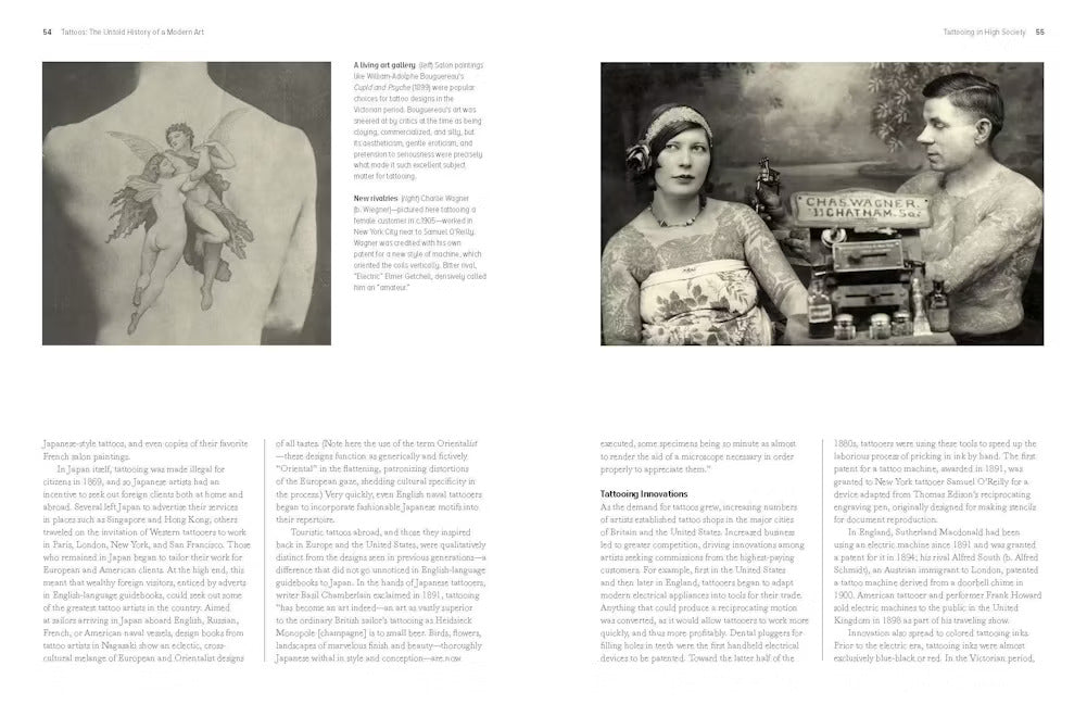 Tattoos: The Untold History of a Modern Art book inside