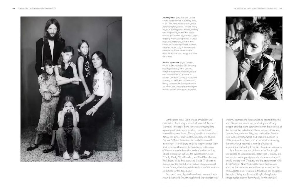 Tattoos: The Untold History of a Modern Art book inside