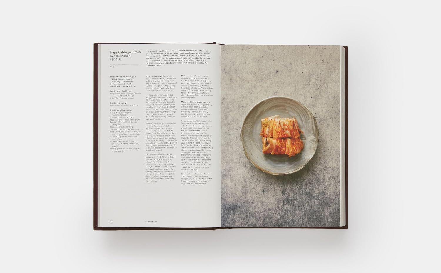 The Korean Cookbook inside