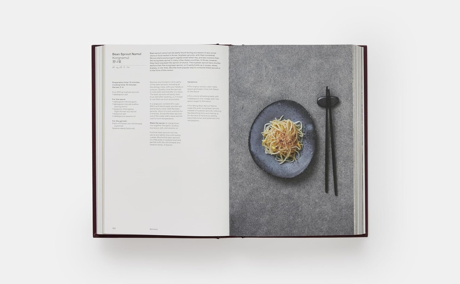 The Korean Cookbook inside